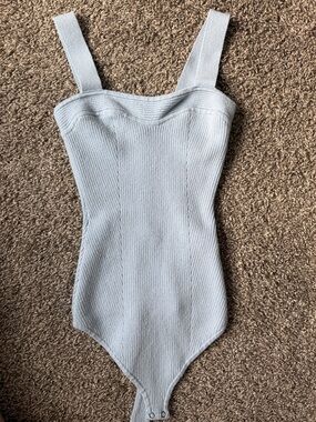 Abercrombie & Fitch Light Ribbed Bodysuit